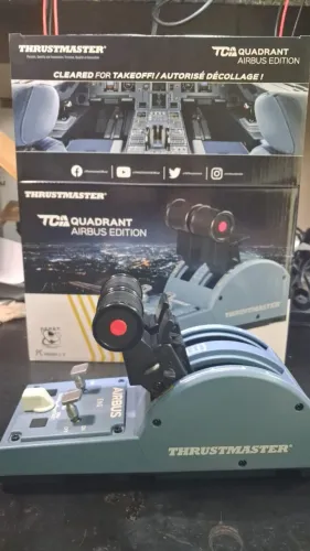 Thrustmaster TCA Quadrant Airbus Edition - Na Caixa (Usado)