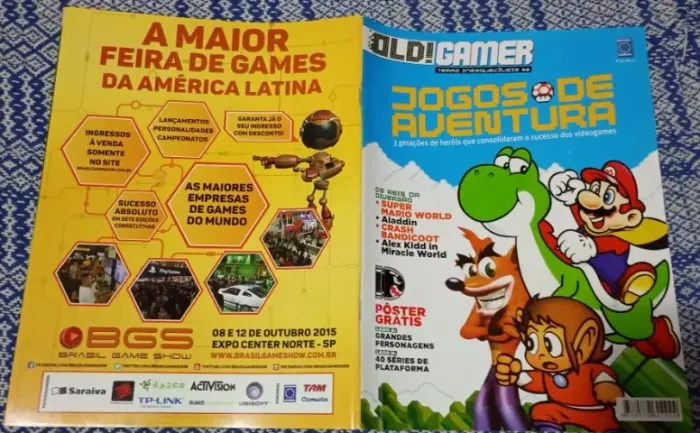 Revista Old Gamer Nº 26 Jogos De Aventura + Pôster