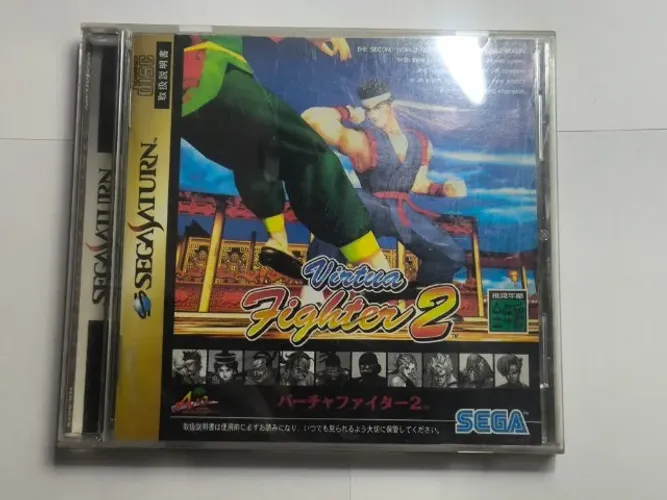 Jogo Original - Sega Saturn - Virtua Fighter 2