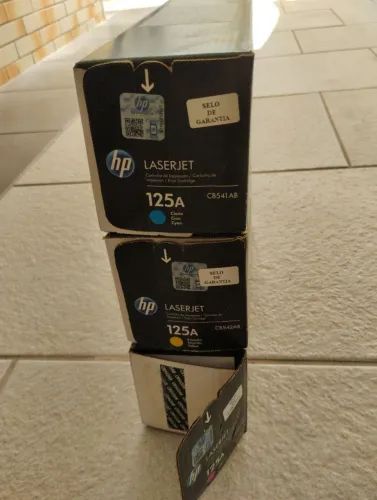 Cartuchos de Hp1215( 125A )estas 3 unidades