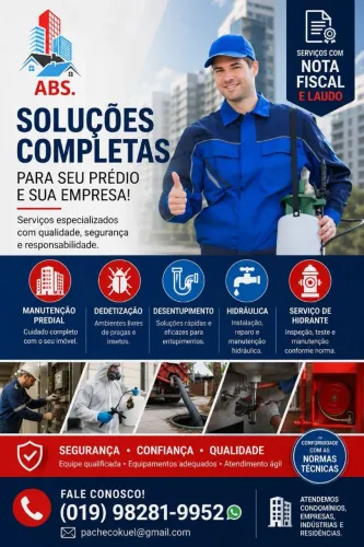 ABS DEDETIZAÇÃO DESENTUPIMENTO 