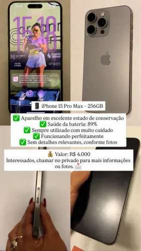 Vendo iPhone 15 Pro Max
