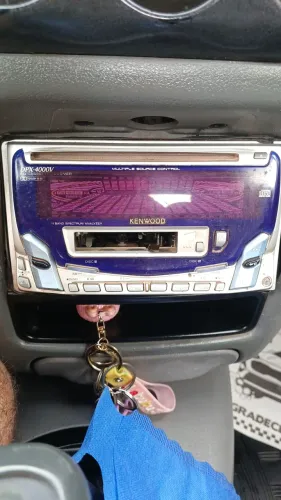 Vendo radio CD player com toca-fitas kenwood DPX 4000V USADO Raridade