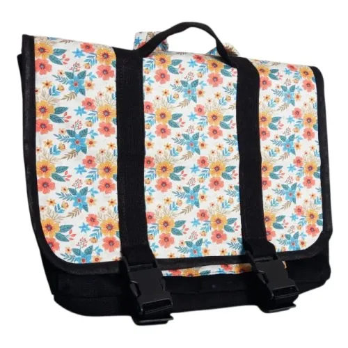 Mochila Escolar Infantil Waldorf, em Lona - Cor Preta