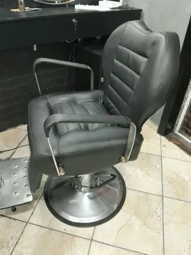 Cadeira barbeiro hidráulica profissional