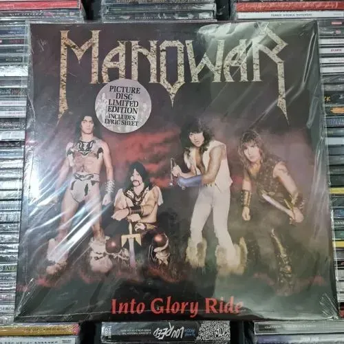 Manowar Into Glory Ride LP Picture