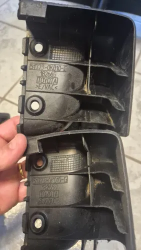 Acabamento Ponta Estribo Toyota Hilux 2009 a 2014