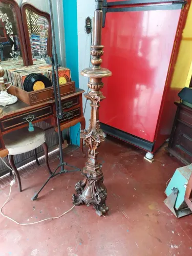 TOCHEIRO ANTIGO ARTE SACRA IMPÉRIO ALT: 1.40