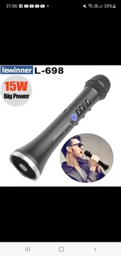Microfone Karaokê Lewiner L-698