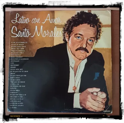 LP Vinil: Santo Morales - Latino Con Amor