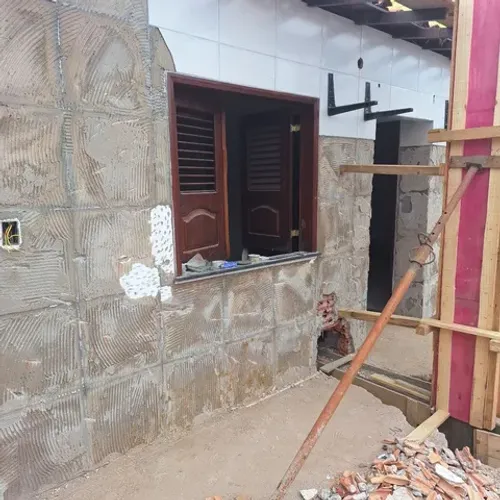 Janela de madeira de paudarco