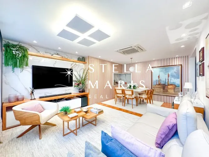 IPANEMA. Apartamento de 117 m2, totalmente reformado e mobiliado, à venda em excelente loc