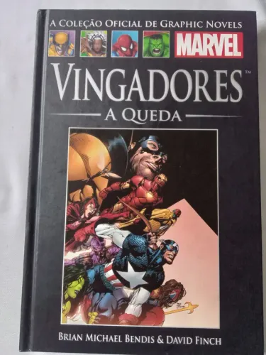 HQ Vingadores a queda da editora Salvat