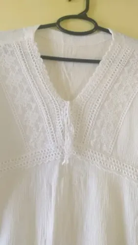 Blusa em Renda Guipir 