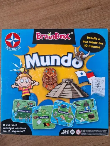 BrainBox Mundo - Jogo de Memorização e Observação