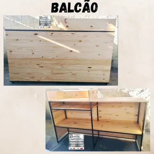 Balcão Industrial Comércio. Sob Encomenda. Orçamos sob medida.