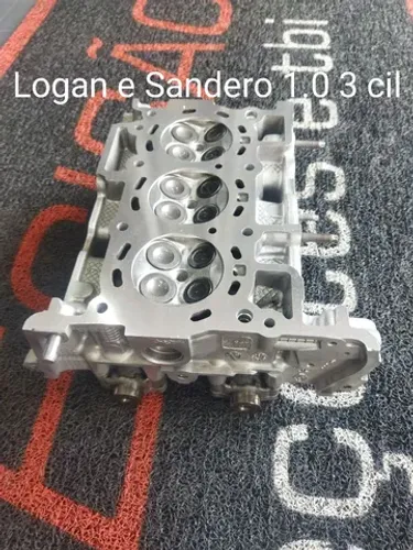 Cabeçote Logan e Sandero 1.0 3 cil