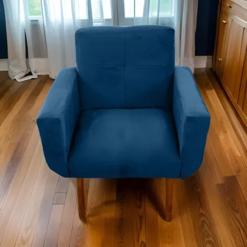 Poltrona Quadrada - Na compra de duas poltronas, ganhe um puff tripé de brinde!!