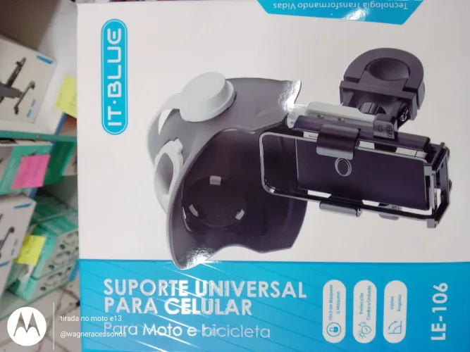 Suporte Universal para Celular para Moto e Bicicleta