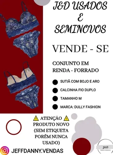 CONJUNTO EM RENDA FORRADO