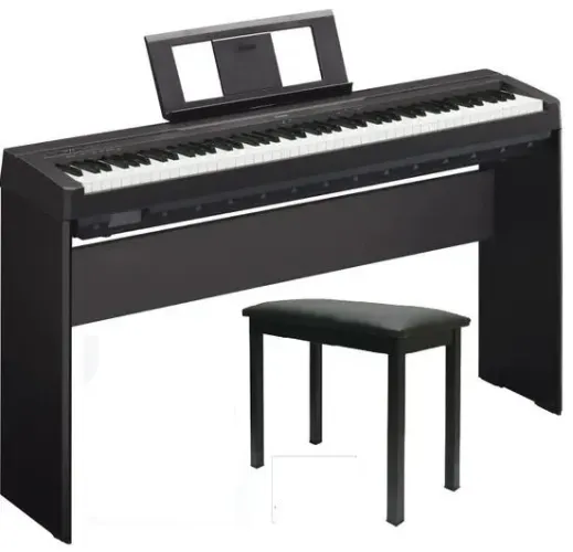 Kit Piano Yamaha P-45 com fonte IMPECÁVEL