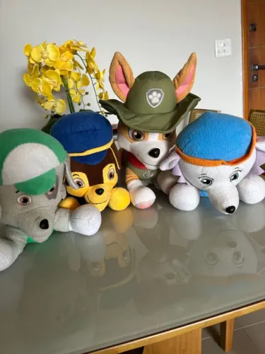 Pelúcias PATRULHA canina NOVOS