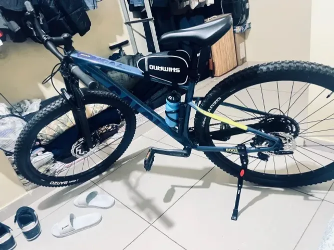 Bicicleta Caloi Explorer Comp Sl 2024/25 Shimano Aro 29 Cor Azul Tamanho do quadro 17" M