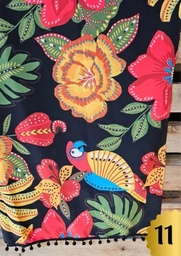 Cangas para Praias estilo farm Floral