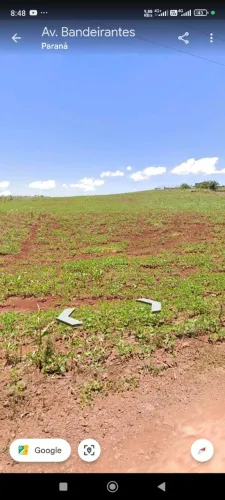 Lote de 1 alqueire ,Água Boa-Pr ,plano,Avenida Bandeirantes, R$ 550.000,00