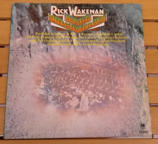 Lp Rick Wakeman Journey To Center The Earth Vinil 1974 - Hm 