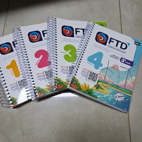 Kit de Livros Didáticos FTD Sistema de Ensino 3º Ano