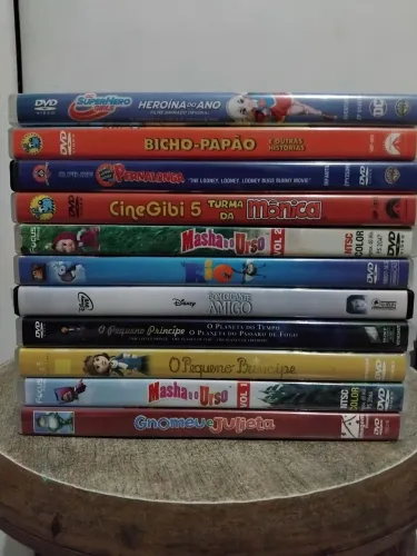 Dvds infantis originais múltiplos título 