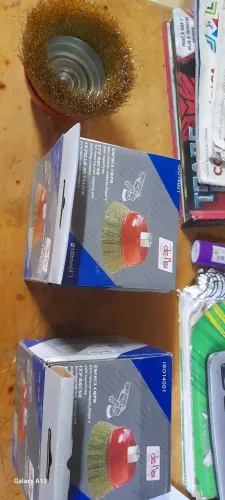 Venda só com o comprador presente Escova de Aço para Polimento - Dis-Flex