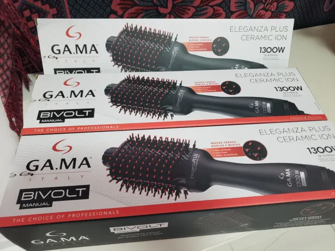 Escova Secadora GAMA Eleganza Plus Ceramic Ion