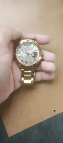 Relógio Mondaine Dourado