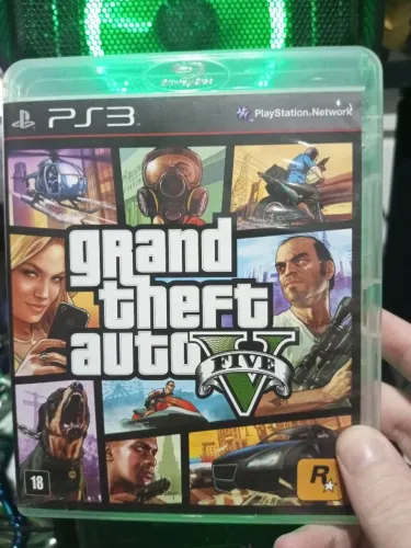 GTA 5 grand theft auto V jogo ps3 game Playstation 3