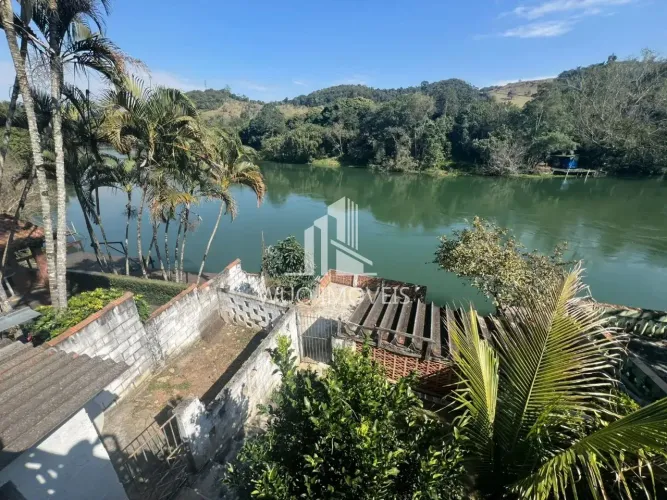 Chacara 2 Quartos Pé na Água Rio Paraiba Santa Branca - SP