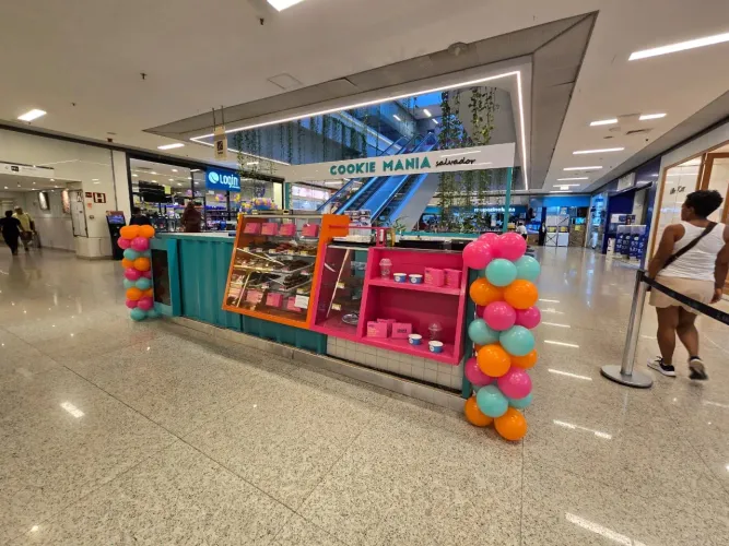 Estrutura Quiosque para Shopping 9m² | Completo | Oportunidade Única - Negociável