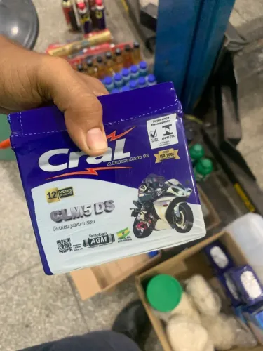 Bateria Cral CLM5 DS - Pronta para Uso