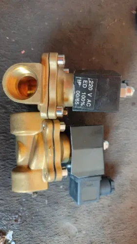 Válvula solenoide.
