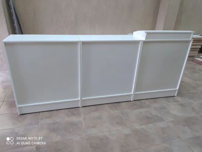 Balcão Comercial Branco - Perfeito para seu negócio!