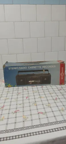 Rádio Stereo Cassete Recorder Motoradio Vintage