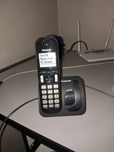 Telefone sem fio panasonic usado