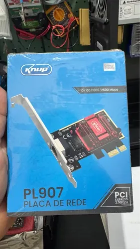 Placa de Rede Knup PL907 PCI Express 2.5Gbps