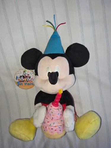 Mickey Mouse de Pelúcia - 1º Aniversário