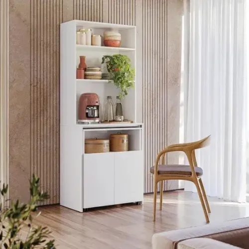 Mesa Dobrável Dueto Branco