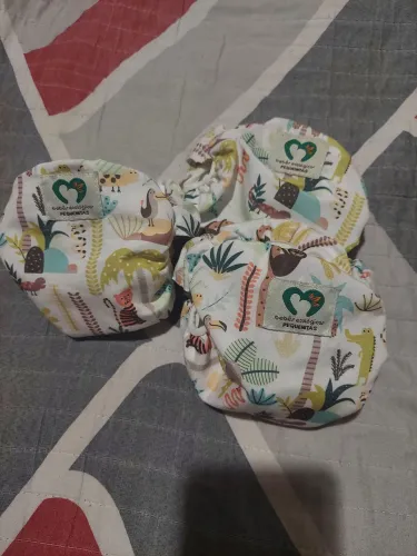 3 capas de fralda ecológica mini pequenitas