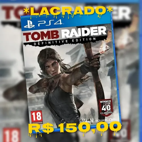 Tomb Raider - PS4 / PS5 - Lacrado
