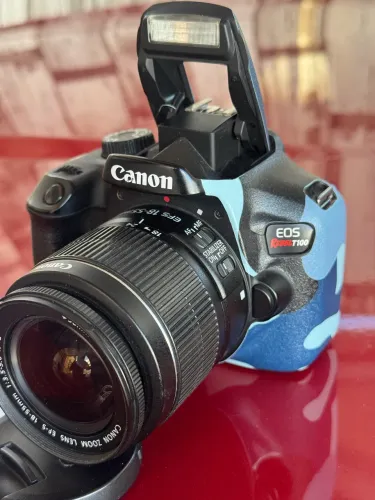 Câmera canon t100 kit 