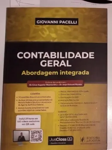 Contabilidade Geral - Abordagem Integrada - Pacelli 2023